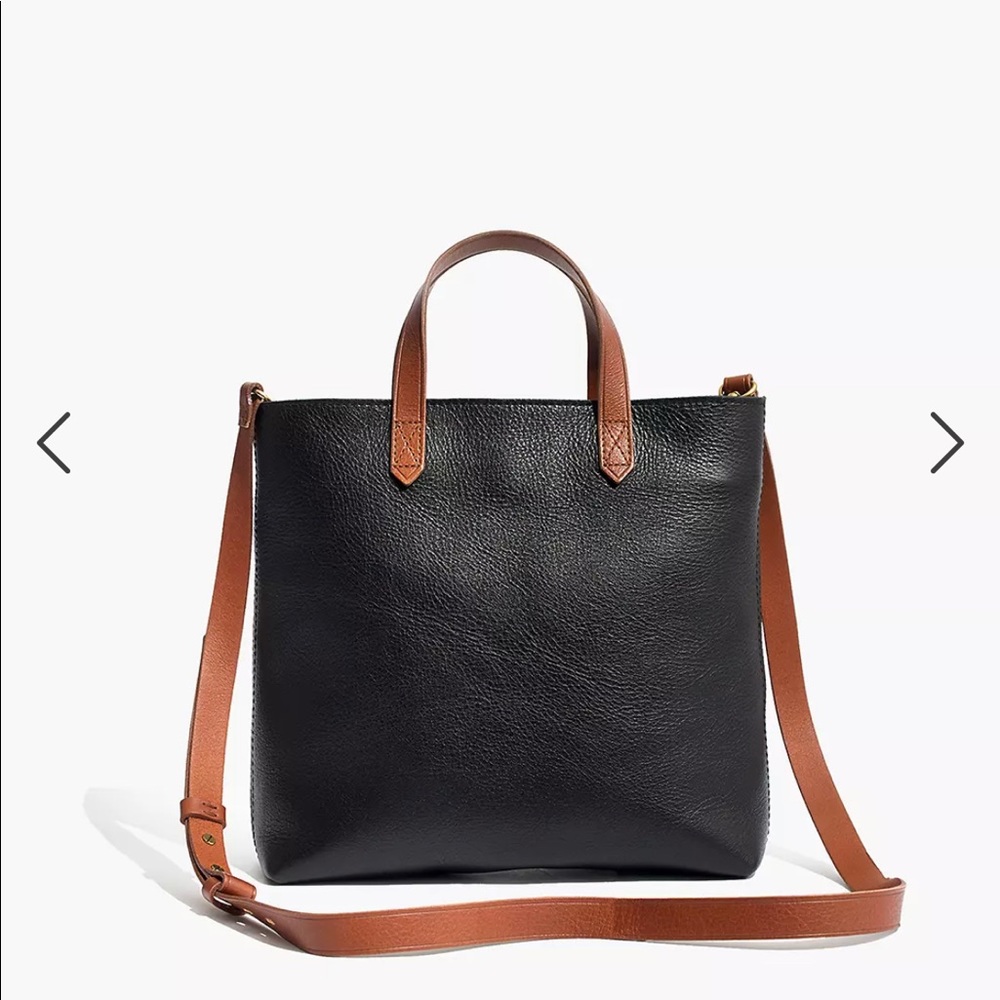 Madewell Zip Top Transport Crossbody Leather Pocketbook